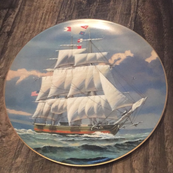 Danberry great American sailing ships plate - Picture 7 of 16
